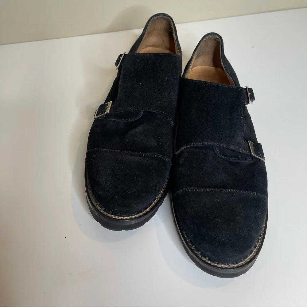 Mercanti Fiorentini black suede